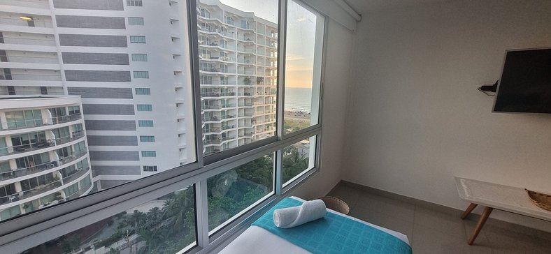 1 bedroom apartment Morros. Sea View and Beach Exit