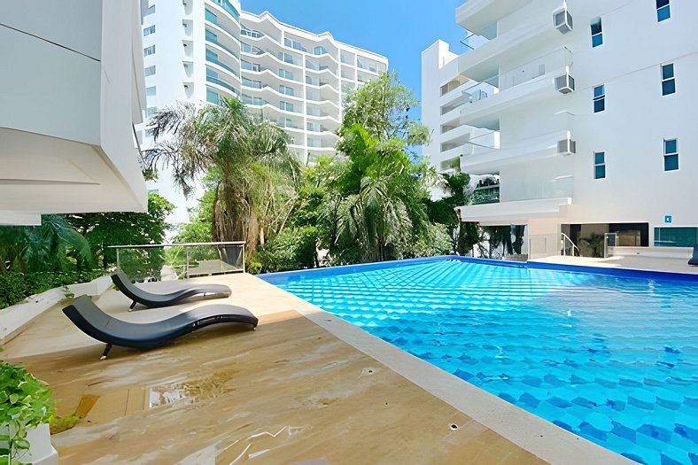 1 Bedroom with direct access to Morros beach