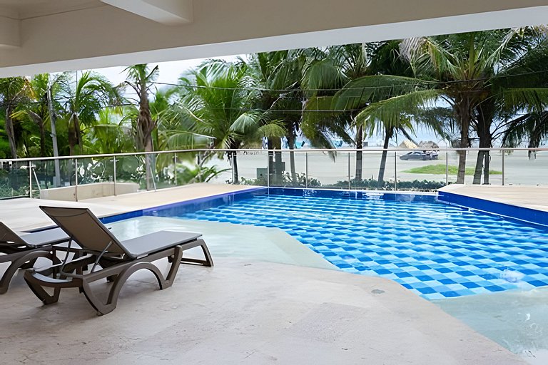 2 bedrooms Morros. Panoramic view and beach exit