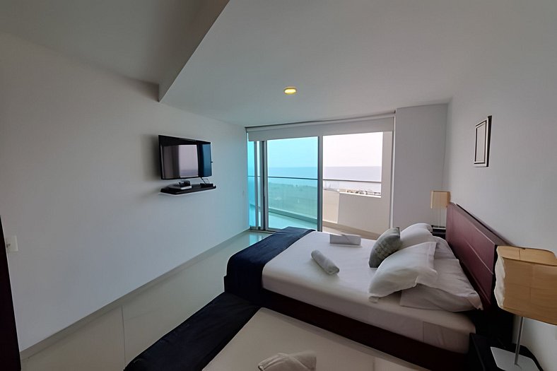 2 Bedrooms Morros. Sea view and beach access