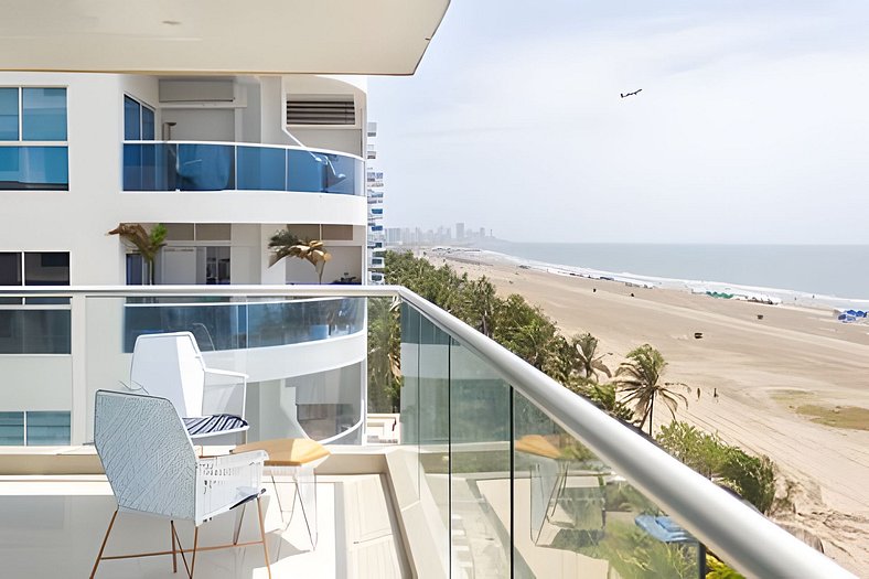 2 Bedrooms Morros. Sea view and beach access