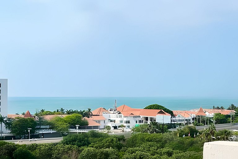 2 Dormitorios Jacuzzi y Vista Mar. Frente a playa