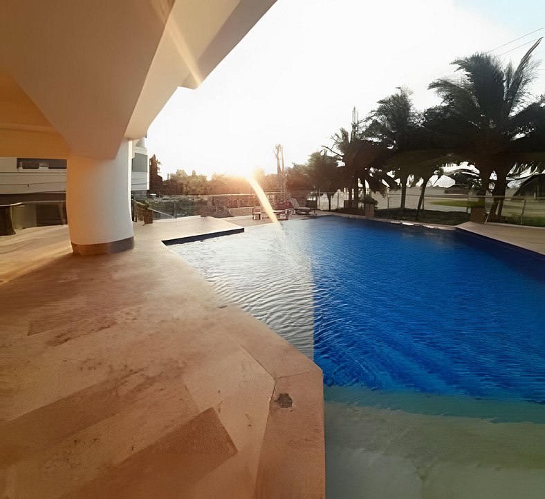 3+1 Bedrooms direct access to Morros beach. Views