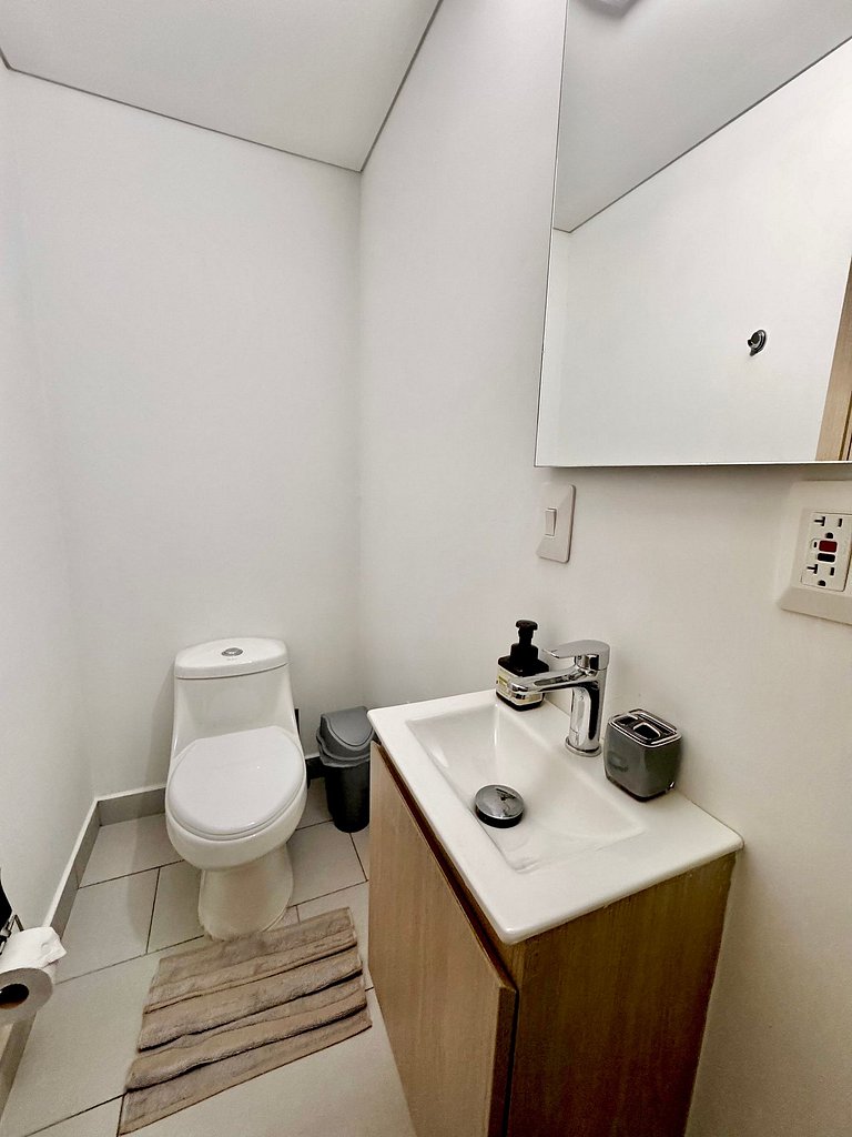 Apartamento 1 Dormitorio Bocagrande. Vista Panorámica Mar