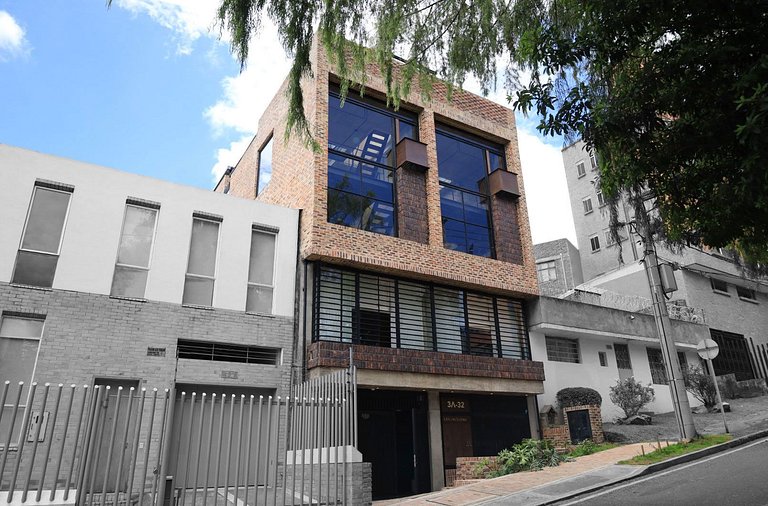 Espacioso Loft con terraza y cocina. Centro Bogotá