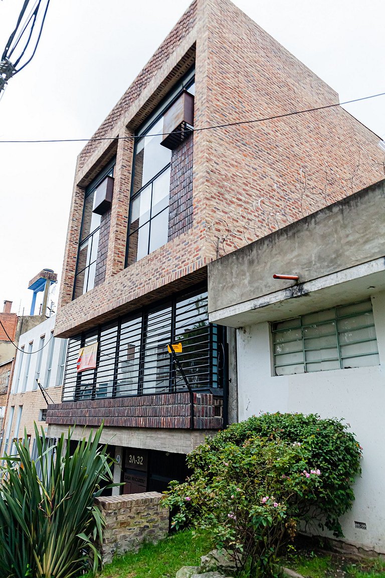 Espacioso Loft con terraza y cocina. Centro Bogotá