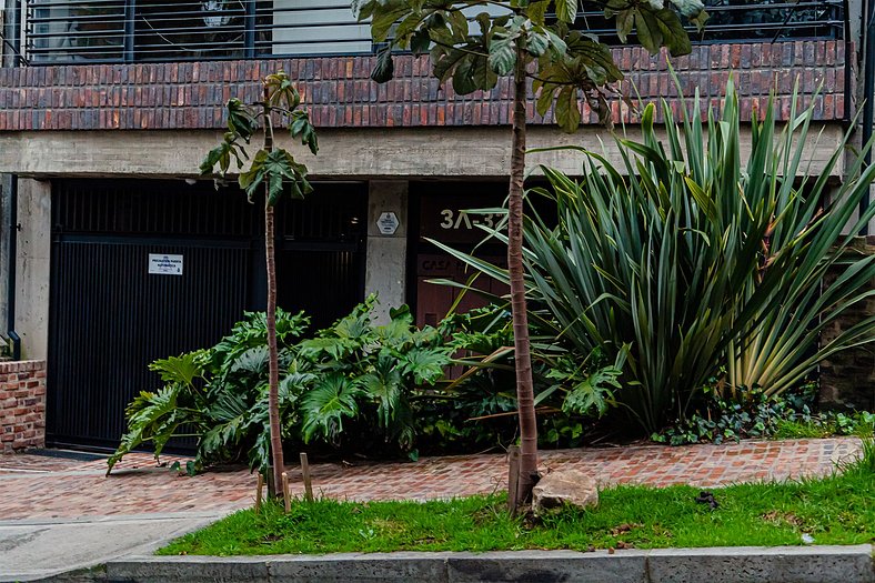 Modern exterior loft with kitchen. Bogota Center