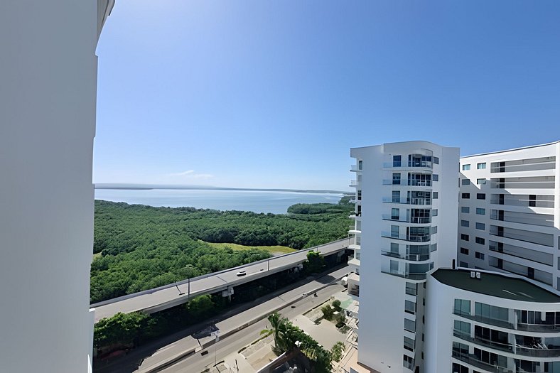 Morros 2 Bedroom Apartment. Seaview