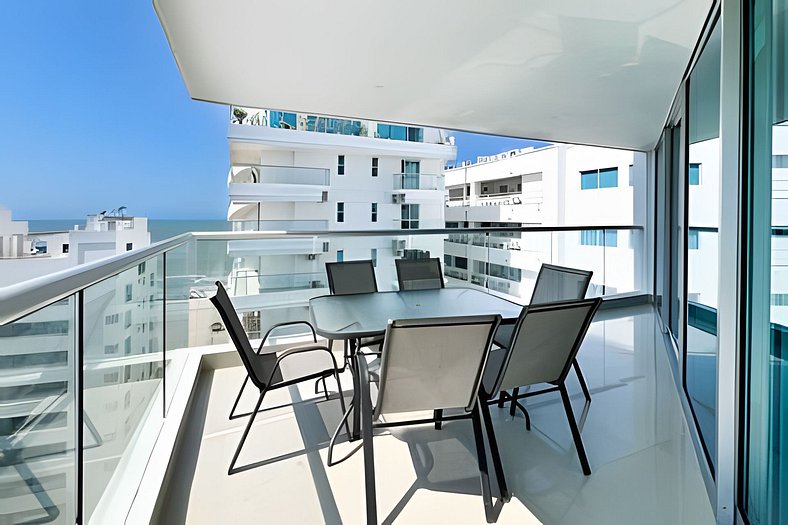 Morros 2 Bedroom Apartment. Seaview